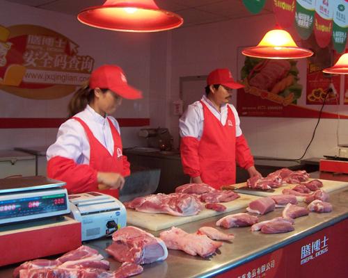 嘉兴青莲食品猪肉销售首推质量安全全程追溯系统